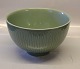 Royal 
Copenhagen 
Stoneware 21430 
RC Bowl ribbed 
15.5  x 26.5 cm 
Celadon Gerd 
Boegelund 
January ...