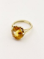 14ct gold ring  with citrine sold
