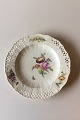 Royal 
Copenhagen 
Saxon Flower 
Dinner-/Fruit 
Plate Premium 
model with 
pierced border
Measures 25 
...