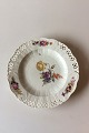 Royal 
Copenhagen 
Saxon Flower 
Dinner-/Fruit 
Plate Premium 
model with 
pierced border
Measures 25 
...