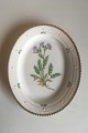 Royal 
Copenhagen 
Flora Danica 
Oval Serving 
Tray No 
735/3516.
Latin name: 
Polemonium 
humle ...