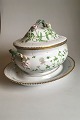Royal 
Copenhagen 
Flora Danica 
Light Tureen No 
3559 with 
Underplate No 
3561.
Latin name on 
Lid: ...