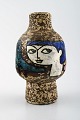 Mari Simmulson for Upsala-Ekeby ceramic vase. Female in profile.
