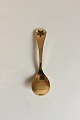 Georg Jensen 
Annual Spoon in 
gilded Sterling 
Silver 1984