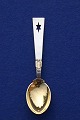 Michelsen Christmas spoon 1940 of gilt silver