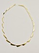 14 karat gold vintage "peak" necklace sold