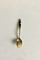 Gilded Sugar 
Spoon in silver 
and enamel from 
Frigast.
Measures 10 cm 
L (3 15/16")
Weighs 11 ...