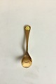 Georg Jensen 
Annual Tea 
Spoon 1985 in 
Gilded Sterling 
Silver Measures 
11 cm / 4 
21/64"