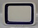 Blue Koka Rorstrand Sweden Square dish 96 El-fast 21 x 30 cm