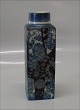RC Faience 
780-3455 Square 
vase Bacca 
Signed Johanne 
Gerber 19 cm 
Royal 
Copenhagen Baca 
Aluminia ...