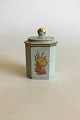 Royal 
Copenhagen 
Cracle 
Porcelain 
Angular The Box 
with Lid No 
77/2740. 
Measures 12 cm 
/ 4 23/32"