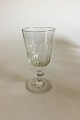 Holmegaard 
Christian VIII 
Beer Glass. 
Measures 
approx. 17 cm / 
6.69 in.