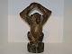 Arne Ingdam art pottery
Large figurine, monkey