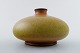 Bing & Grondahl. Stoneware vase decorated with solfatara glaze.