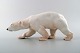 Figure of large Walking Polar Bear (No. 425) from Royal Copenhagen.
