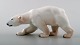 Royal Copenhagen polar bear, porcelain, no. 459.
