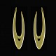 Poul Warmind. 
14k Gold Ear 
Clips - 1960s
Designed and 
crafted by Poul 
Warmind.
Stamped with 
...