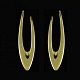 Poul Warmind. 
14k Gold Ear 
Clips - 1960s
Designed and 
crafted by Poul 
Warmind.
Stamped with 
...