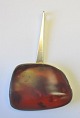 Sterling 
pendant with 
amber, Einer 
Fehrn / 
Ravfehrn, 
Copenhagen 
(1972 - 2010), 
Denmark. 
Stamped. ...