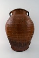 Gutte Eriksen: b. Rødby 1918, d. 2008. 
Large unique stoneware vase.