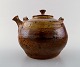 Jean Linard: b. Le Marche 1931, d. Bourges 2010. 
Stoneware teapot.
