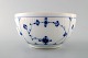 Antique Royal Copenhagen Blue fluted bowl.
Mid 1800