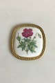 Royal 
Copenhagen 
Flora Brooch / 
Pendant in 
Porcelain. 
Measures 4.5 / 
1 49/64 in. x 
4.9 cm / 1 ...