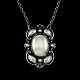 Georg Jensen. 
Sterling Silver 
Necklace #171.
Designed by 
Georg Jensen 
1866 - 1935.
Stamped ...