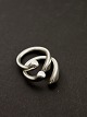 Georg Jensen 
Set Devoted 
Hearts Ring 262 
Sterling Silver 
Size 53 Nr. 
336571