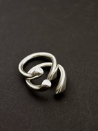 Georg Jensen st Devoted Hearts ringe 262