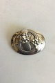 Georg Jensen Sterling Silver Brooch No 13