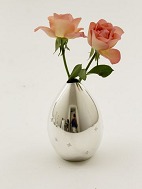 A dragsted sterling silver vase