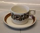 1 set in stock
3465 Cup 6 x 
8.3 cm  and 
saucer 14.5 cm, 
brown Aluminia 
Royal 
Copenhagen 
faience ...