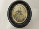Photo frame, 
old, oval, made 
of wood/plaster 
of Paris
In a good 
condition and 
the glass is 
...