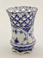 Royal Copenhagen blue fluted full lace vase 1/1016 sold