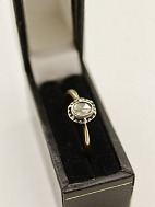 14 karat gold ring  with diamond approx. 0.2 carat sold