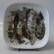 Royal 
Copenhagen Baca 
Aluminia 
Faience RC 
Faience 
963-3773 Square 
bowl 17 x 17 cm 
Ivan Weiss 
(1946)