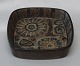 RC Faience 
870-2882 Brown 
Square bowl 11 
x 11 cm Nils 
Thorsson Royal 
Copenhagen Baca 
Aluminia ...
