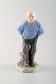 Rare Royal Copenhagen Porcelain figurine number 1001, older man.