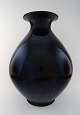 Rare and large Kähler, Denmark, Svend Hammershoi, glazed stoneware vase.