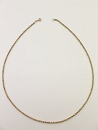 Goldsmith Sv. Christensen 8 carat Bjrn Borg gold necklace