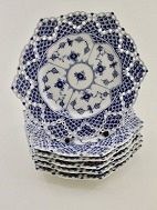 Royal Copenhagen blue fluted full lace plate  1144