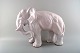 Large Hjorth (Bornholm, Denmark) glazed stoneware figure, large elephant.