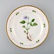 Royal Copenhagen flora danica style, flat plate.