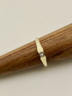 14 karat gold ring  with diamond