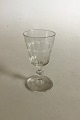 Holmegaard 
Christian VIII 
White Wine 
Glass. Measures 
13-13.2 cm / 
5.11-5.19 in.