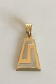 Pendant in 14K. Gold