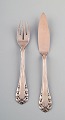 Georg Jensen 
Lily of the 
valley silver, 
fish knife and 
fish fork.
Measures: Fish 
knife 21 ...