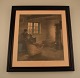 Peter Ilsted 
1863-1933. 
'Fiskerstuen 
Hornbæk'.
Inscribed 
Original 
Etching by 
Peter ...