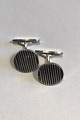 Evald Nielsen 
Sterling Silver 
Cufflinks  
Rondo Weight 
17.1 gr/0,60 oz